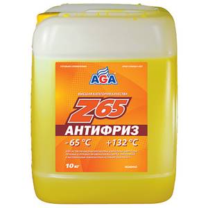 AGA044Z 10л.АНТИФРИЗ -65 желтый